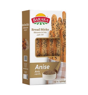 Breadsticks W/Anise "Baraka" 400g x 12